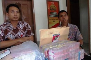 Polres Kuningan Amankan Ratusan Juta Uang Negara 